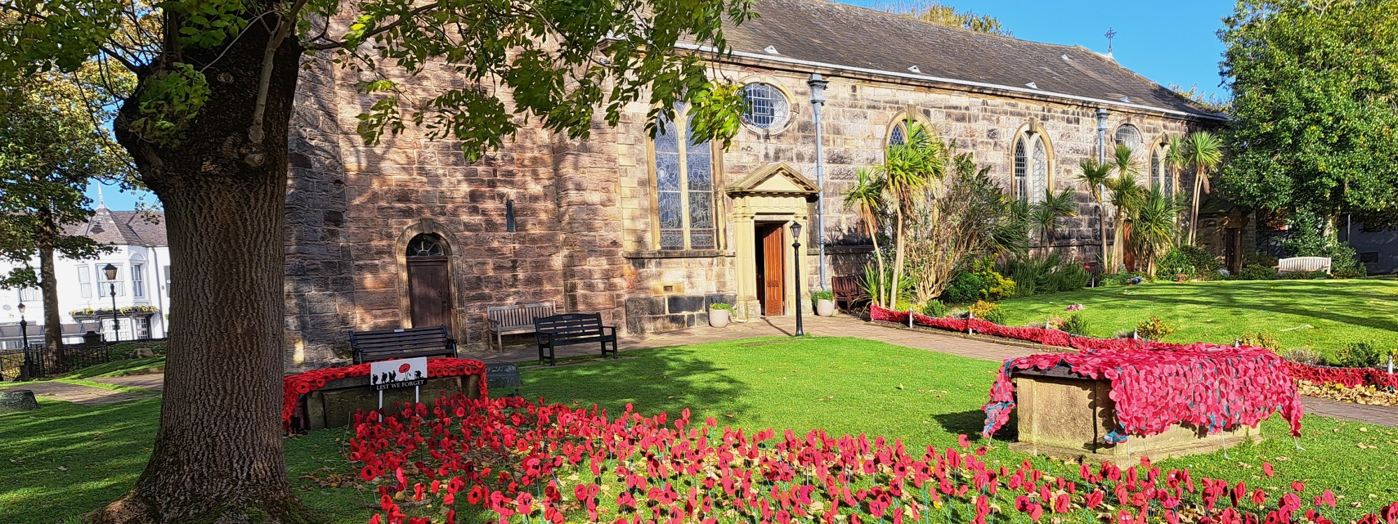 Act of Remembrance*
10.50 am Market Place*
Services*